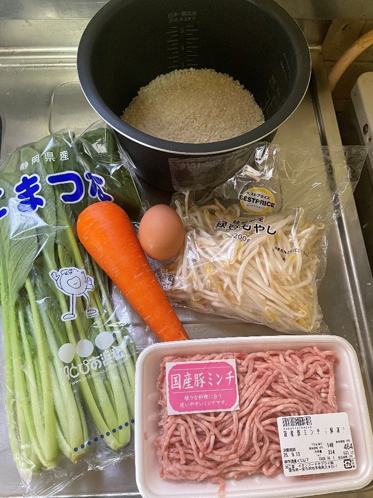 ビビンバの材料